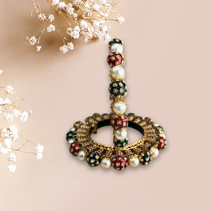 Garnisha Rajwadi Bangles Set