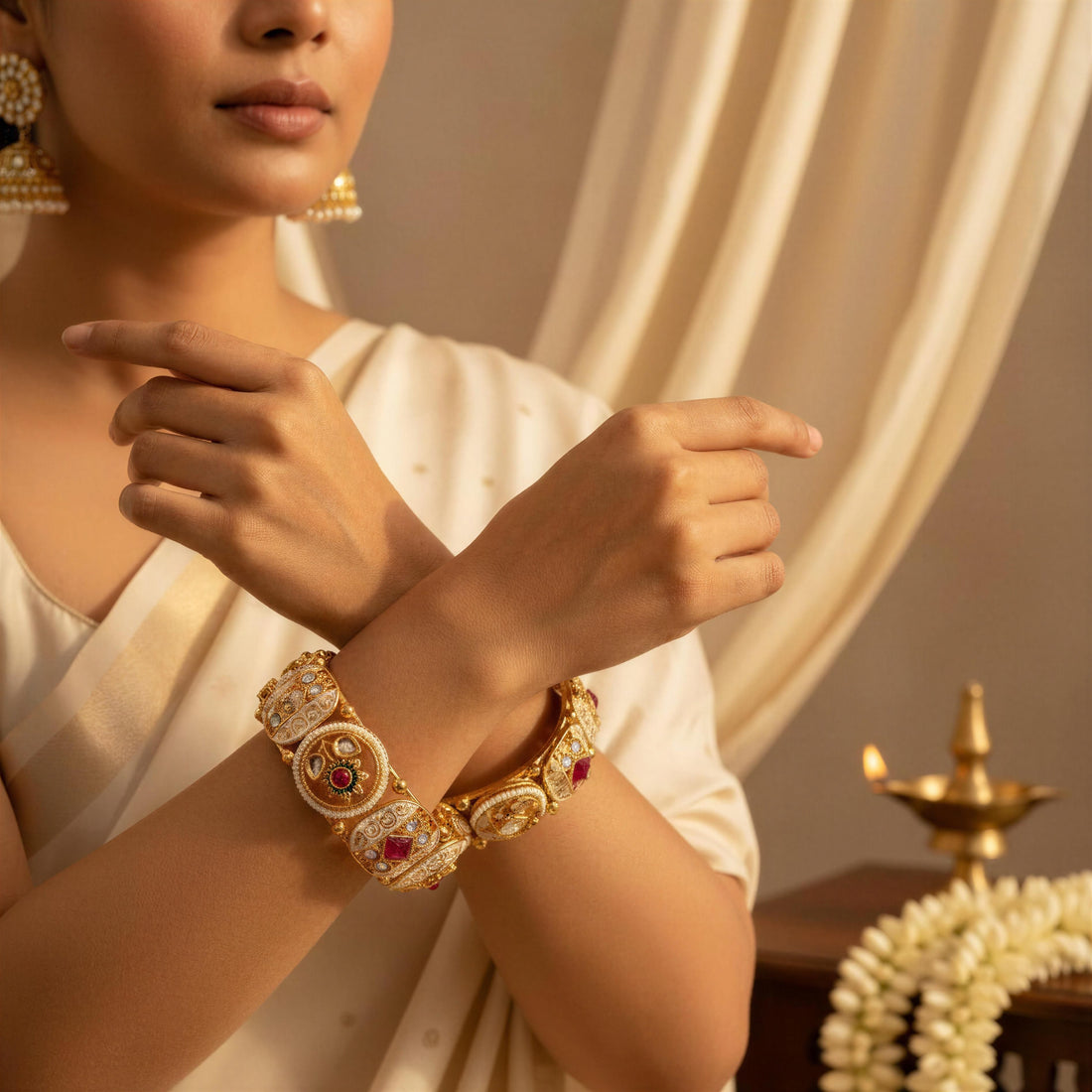 Rajvanshi Noor Kada (Set of 2)