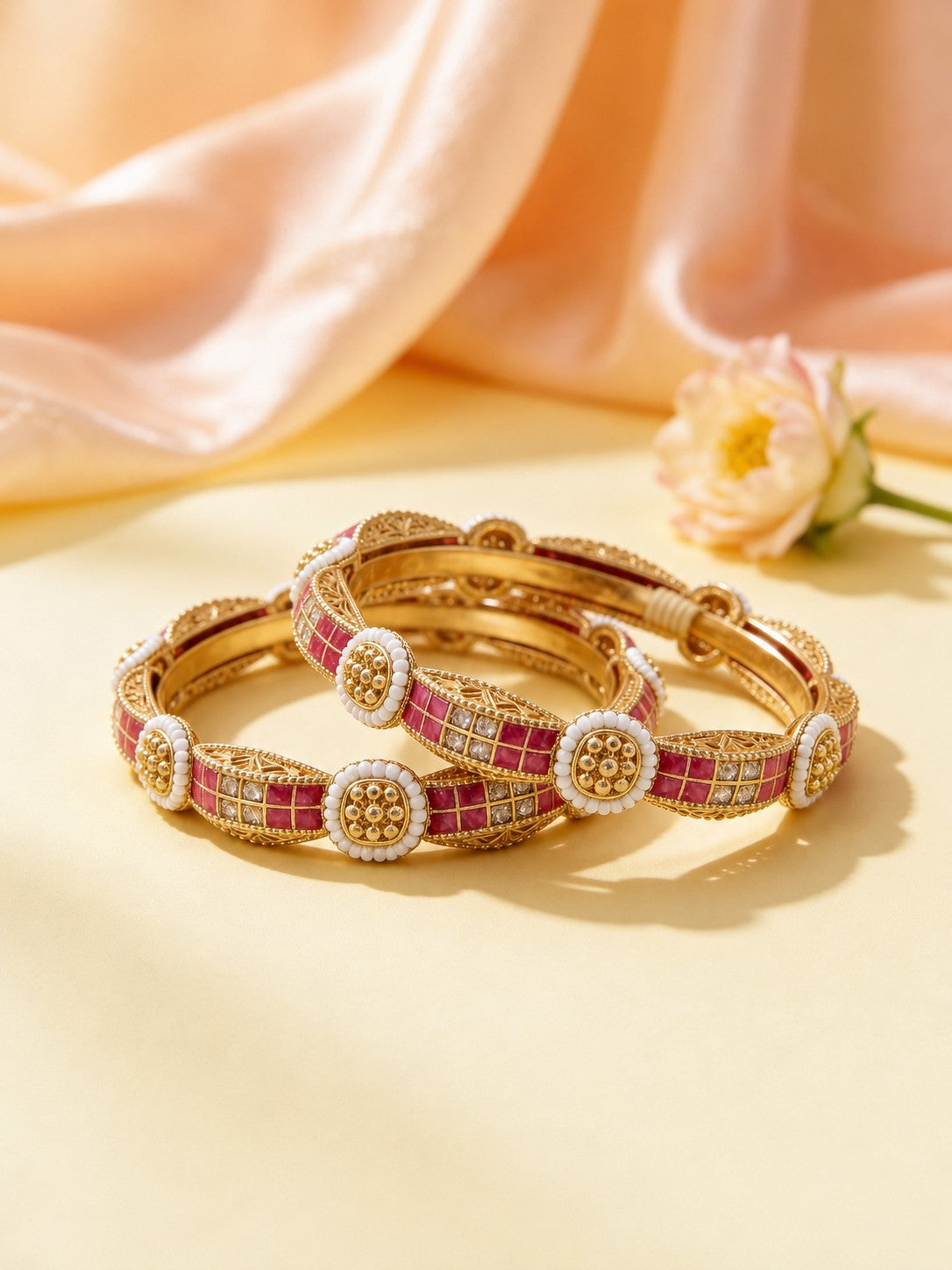 Phulkari Noor Kada (Set of 2)