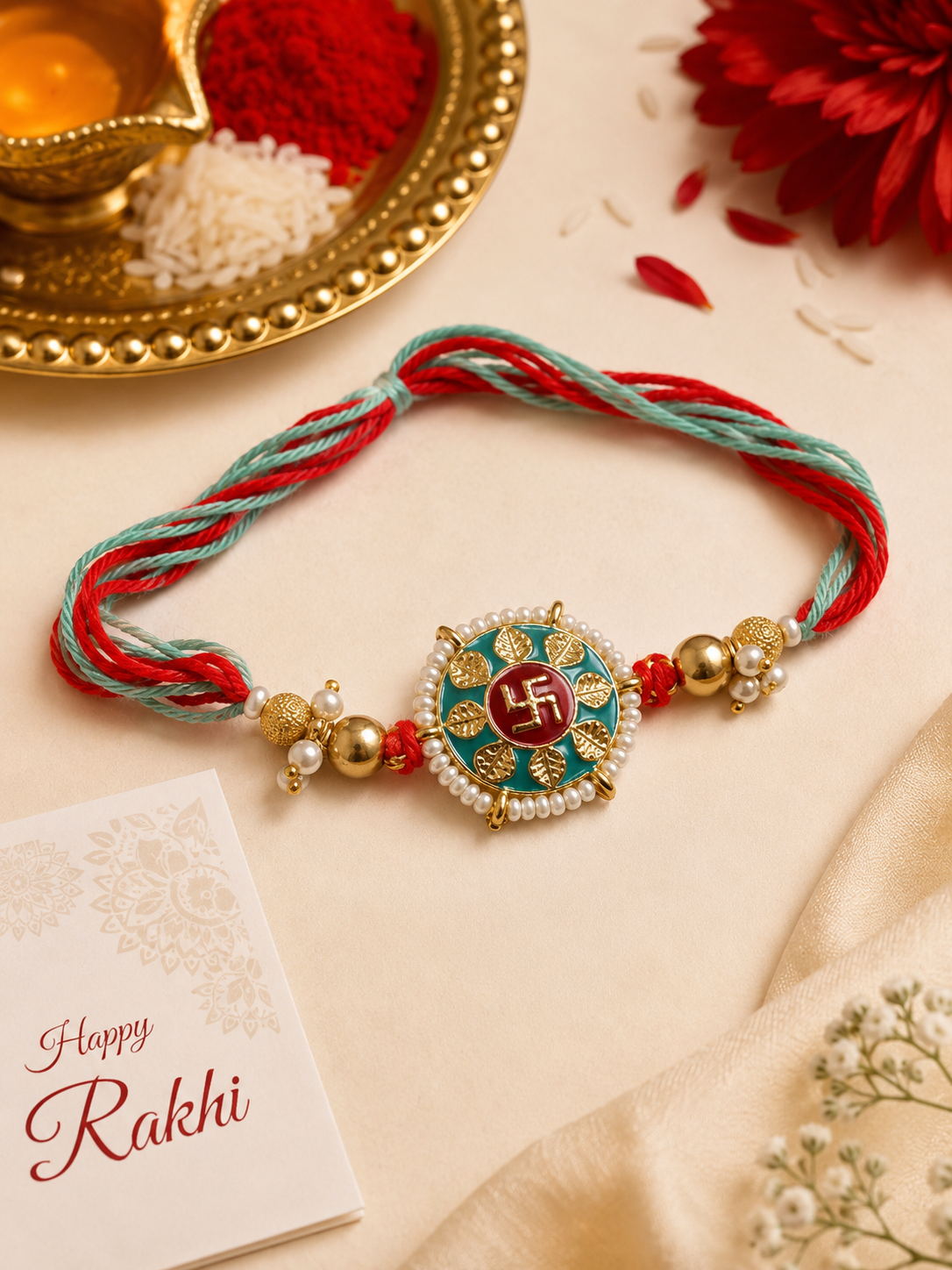 Om Symbol Rakhi Pack of 1