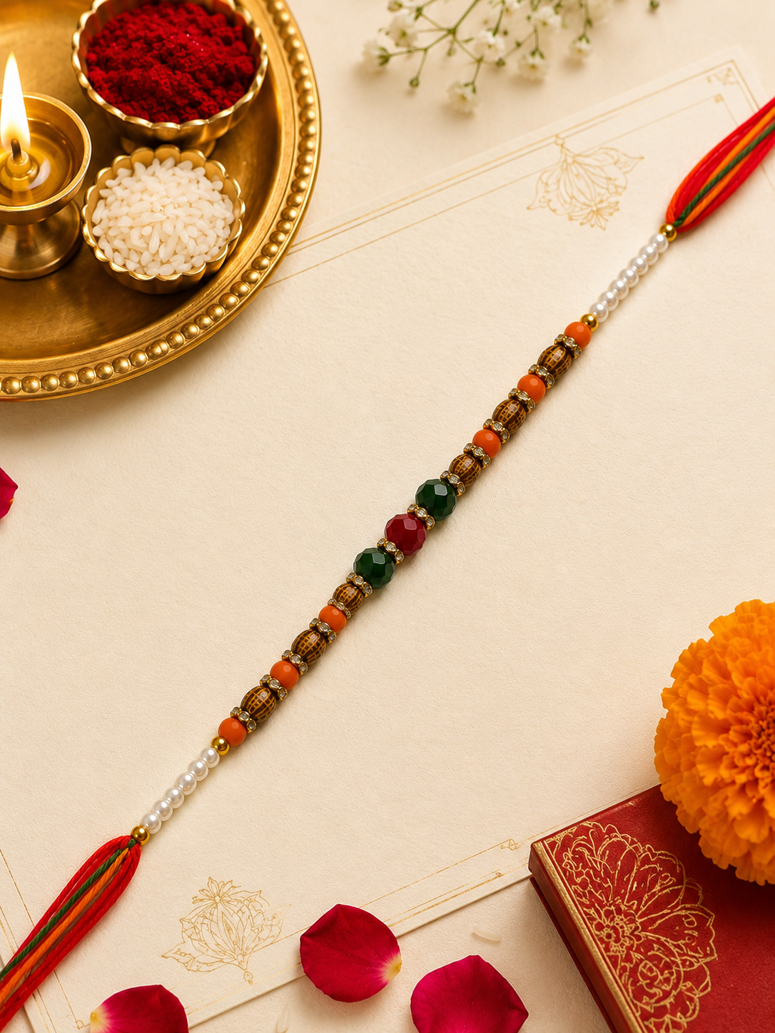 Thread Rakhi Pack of 2