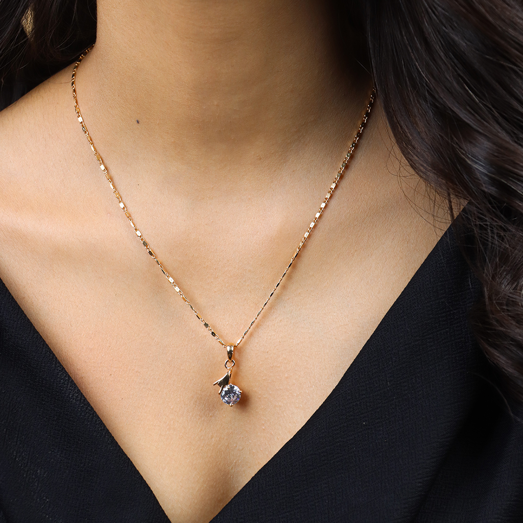 Hand Drop Chain Pendant Set