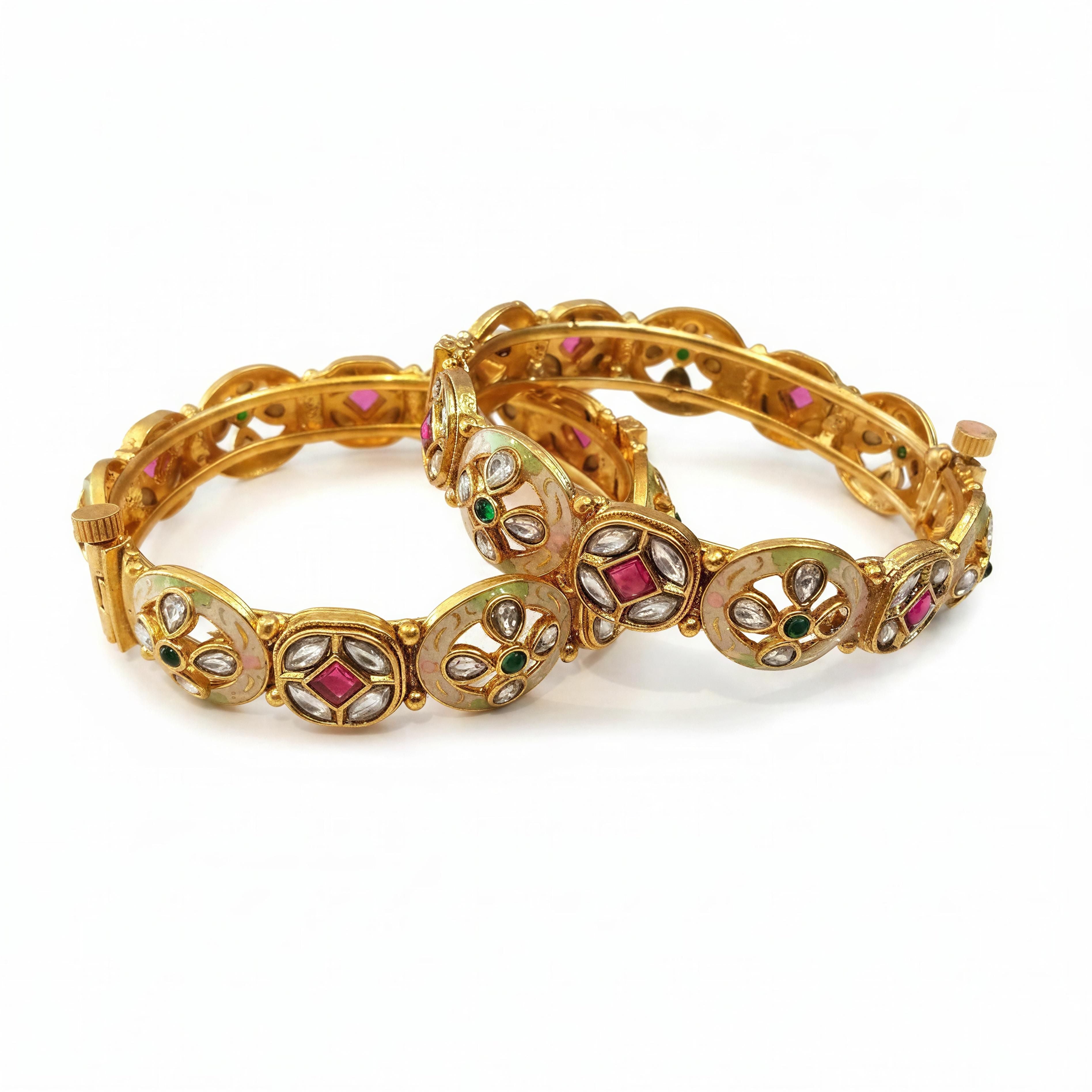 Shravanthi Noor Kada (Set of 2)