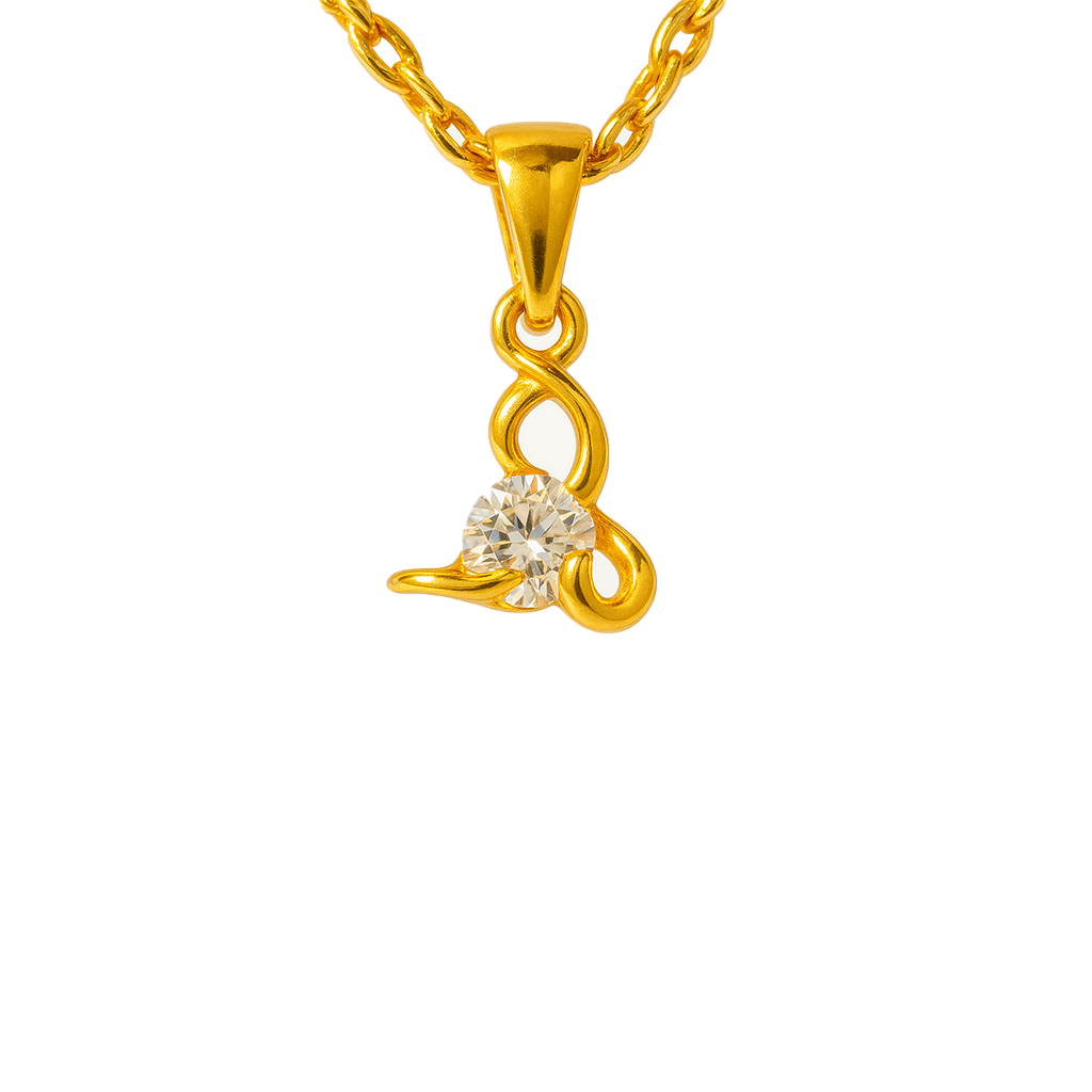 Shell Chain Pendant Set