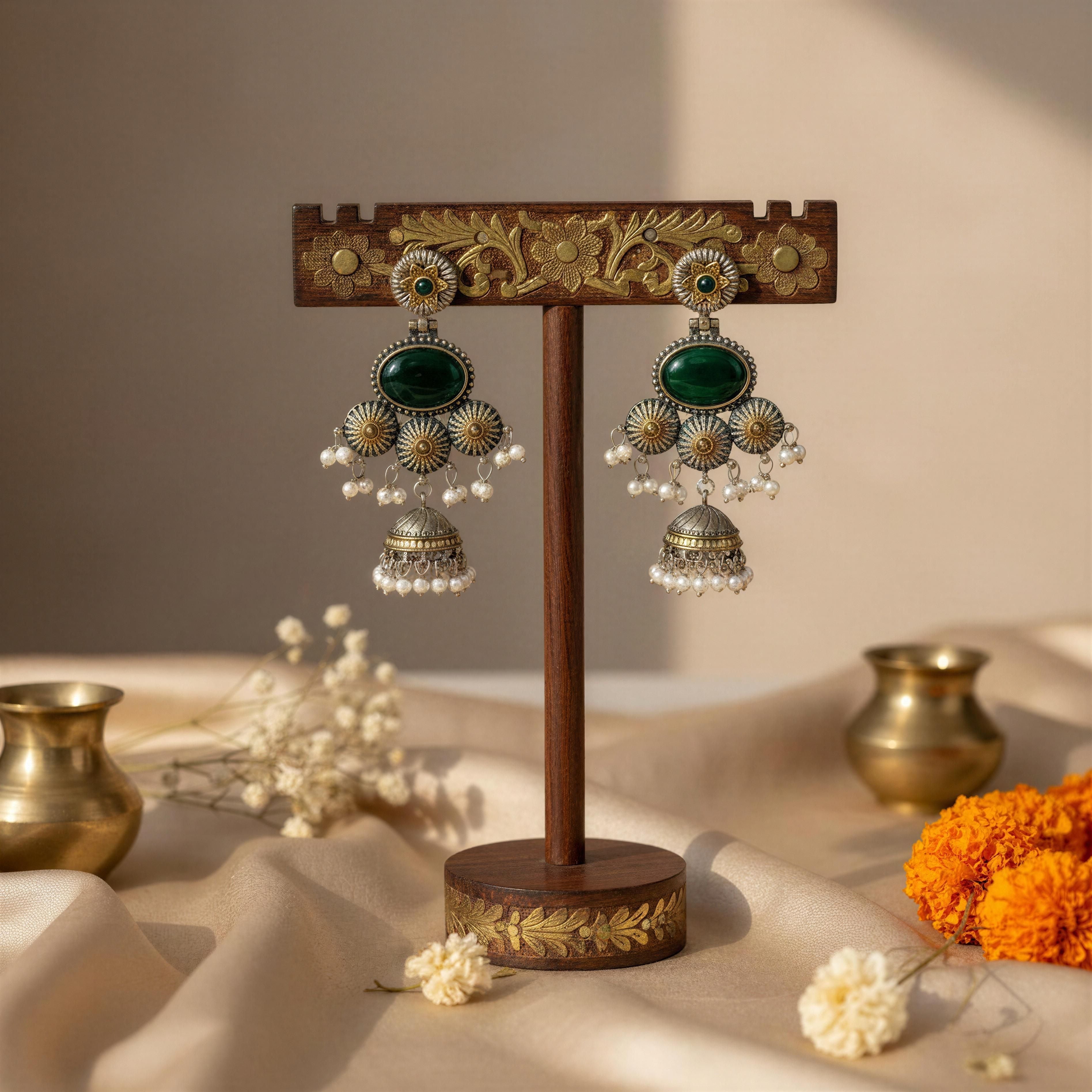 Prakriti Jhumki Earrings