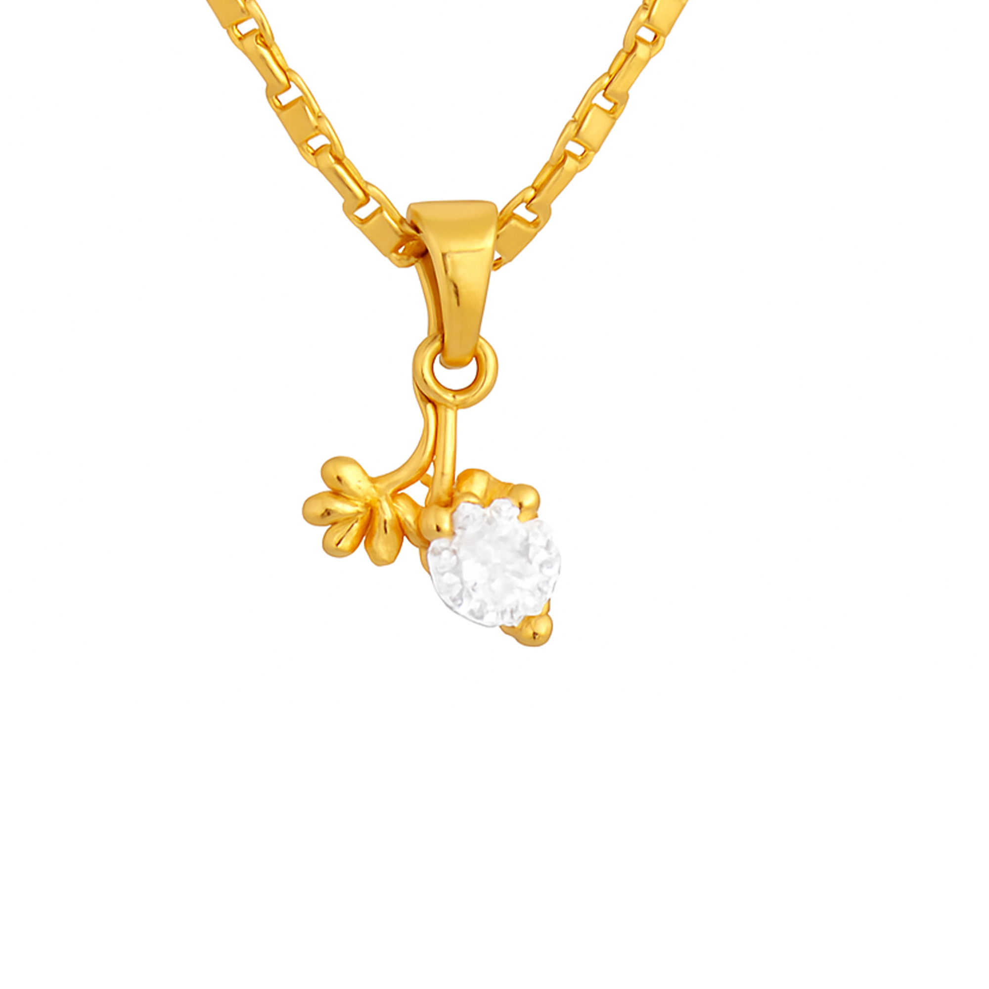 Tree Shape Chain Pendant Set