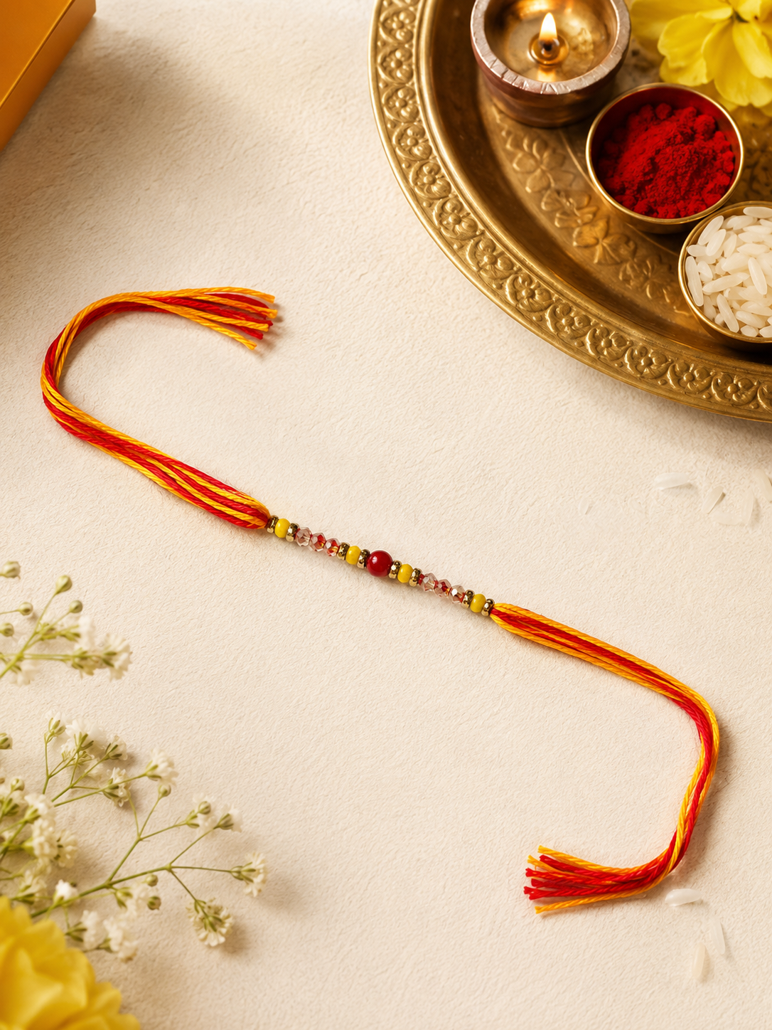 Thread Rakhi Pack of 2