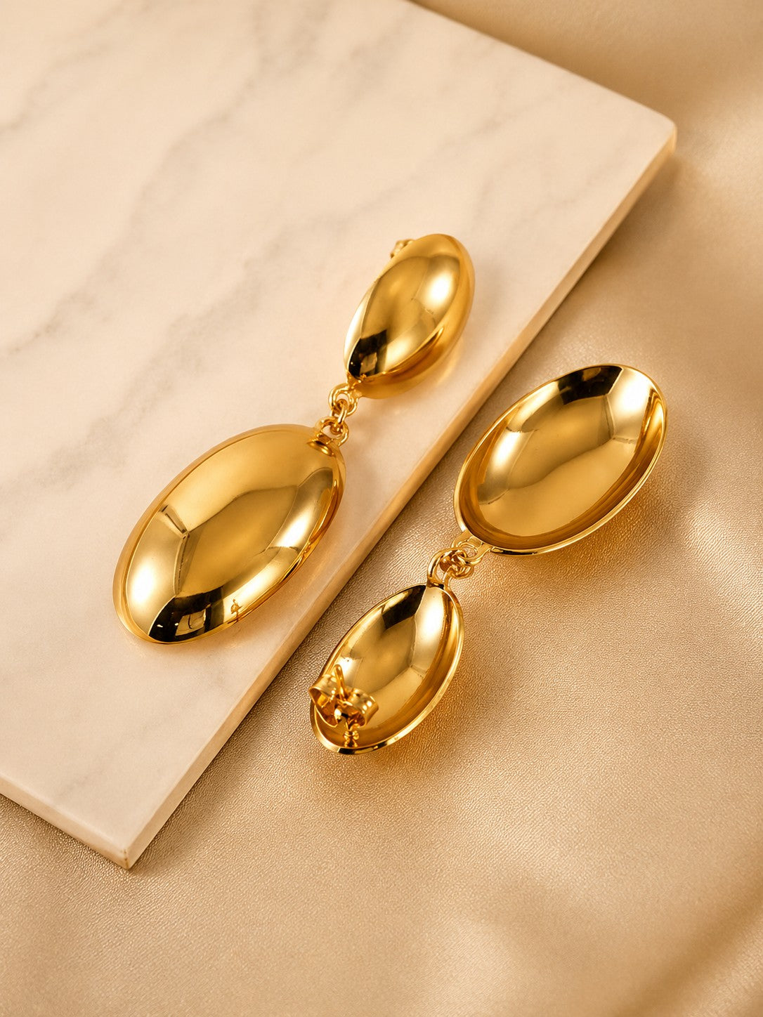 Double Oval Earring