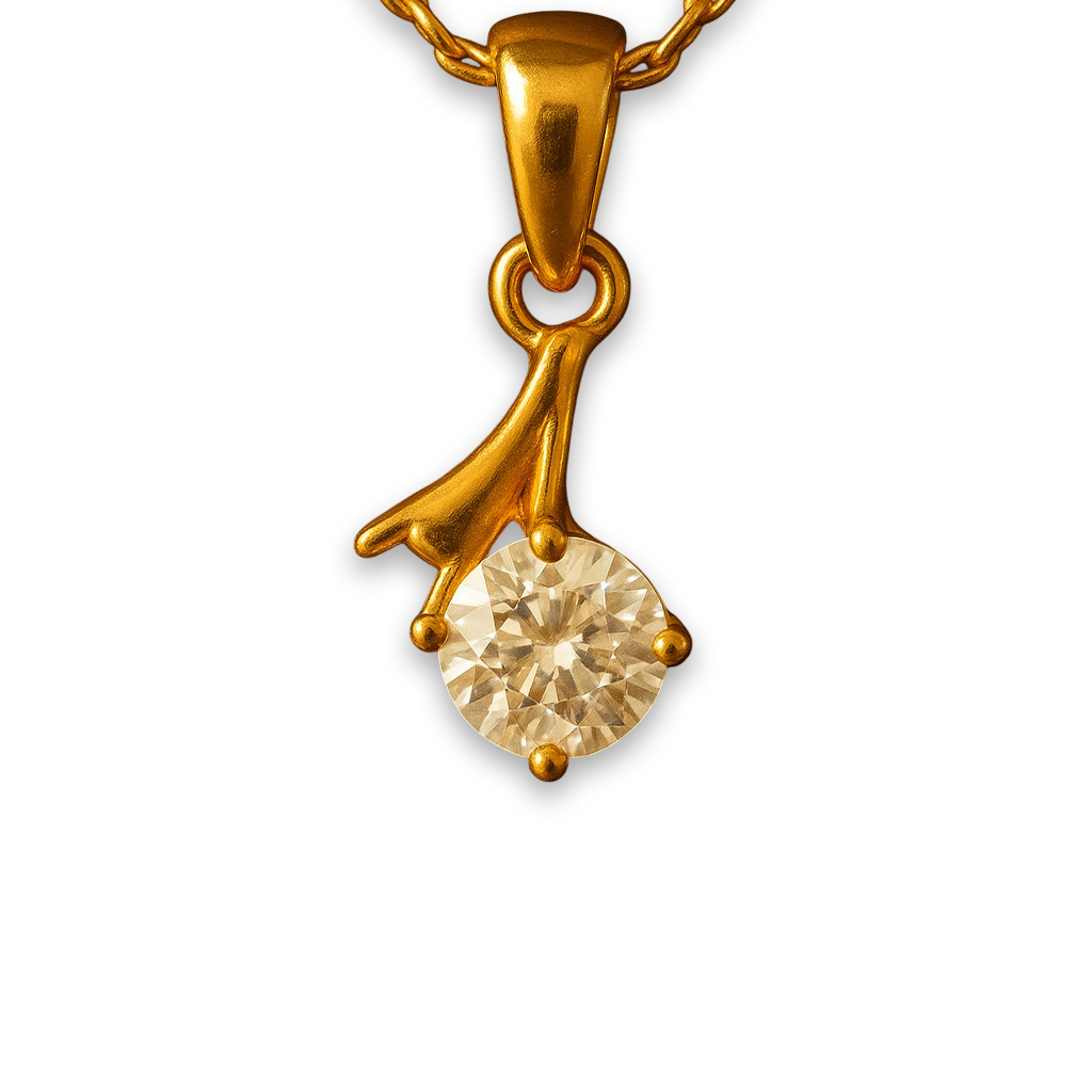 Hand Drop Chain Pendant Set