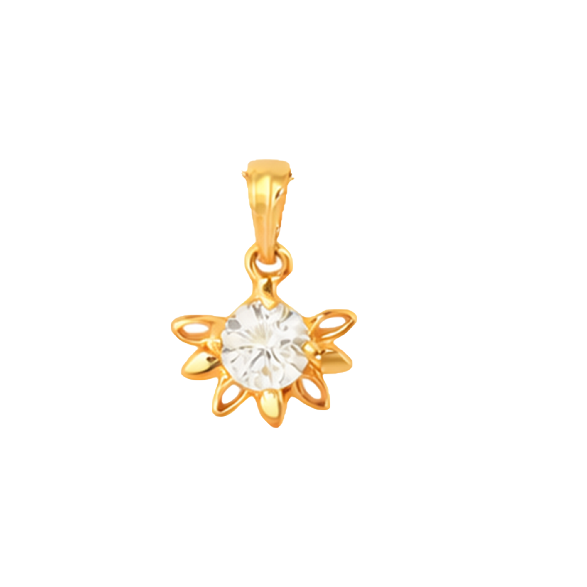 Flower Chain Pendant Set
