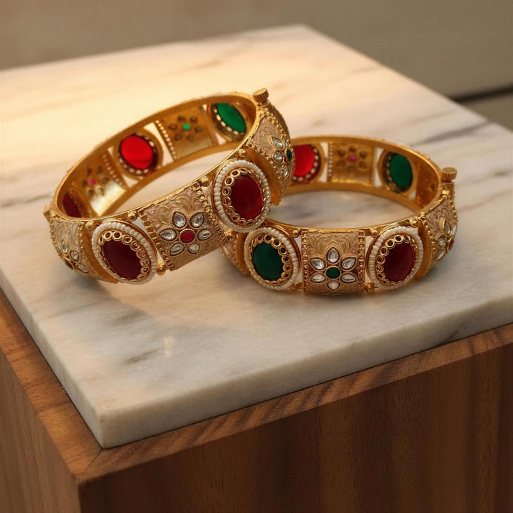 Seeshmahal Noor Kada (Set of 2)