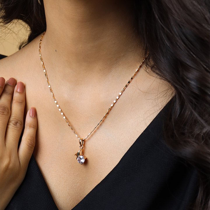 Hand Drop Chain Pendant Set