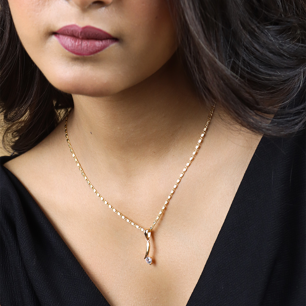 Chilly Drop Chain Pendant Set