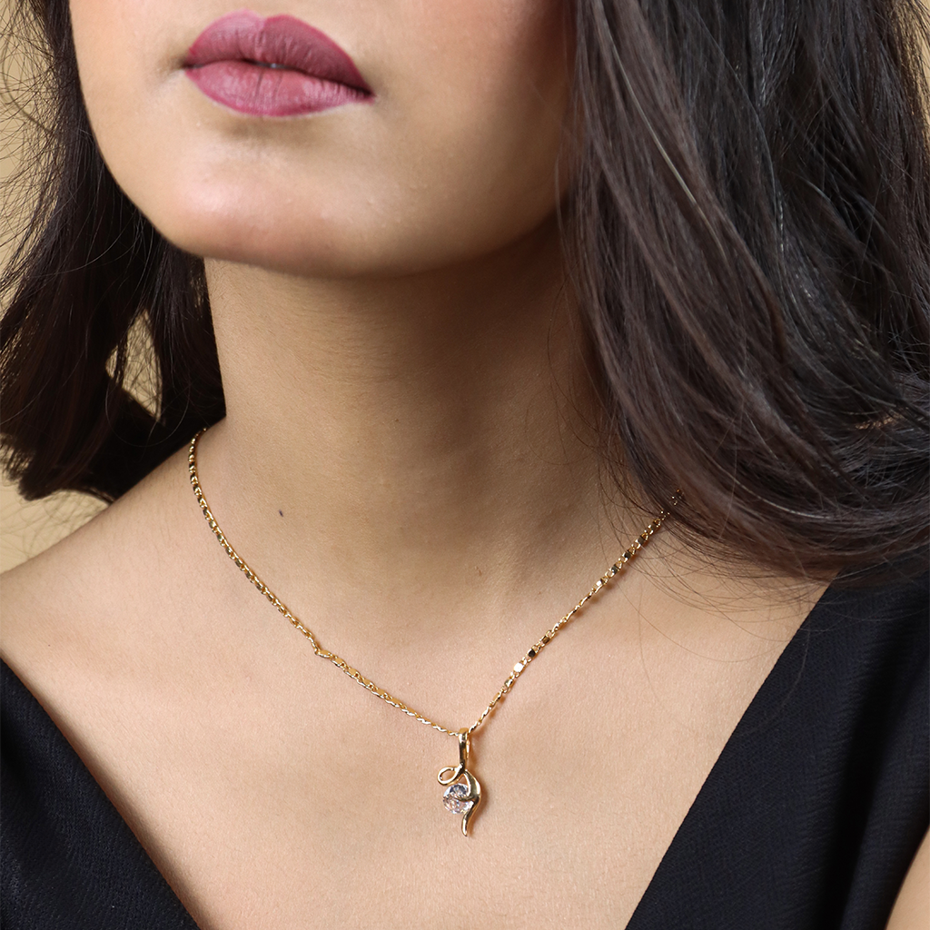 Angle Wings Chain Pendant Set