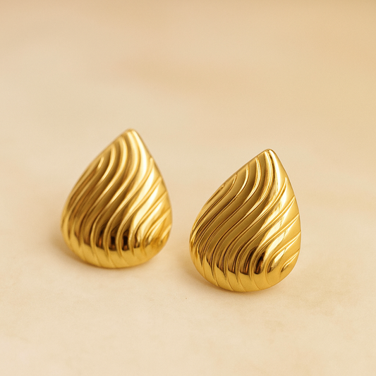 Golden Ripple Stud