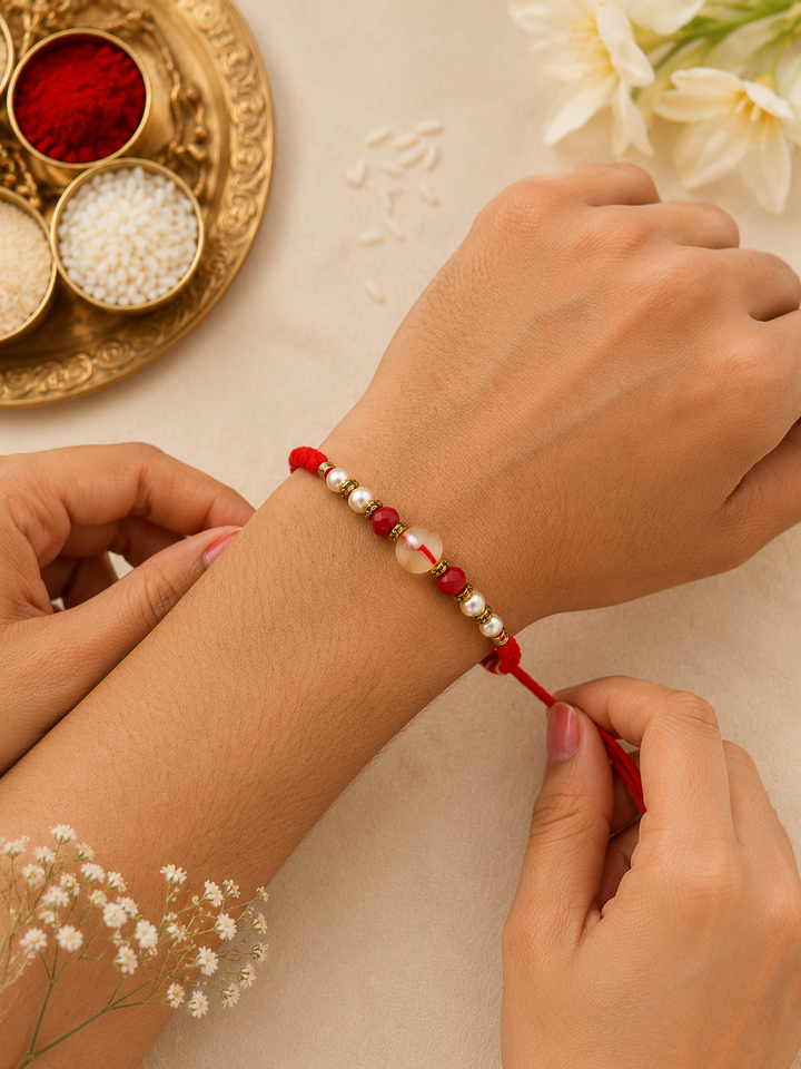 Thread Rakhi Pack of 2
