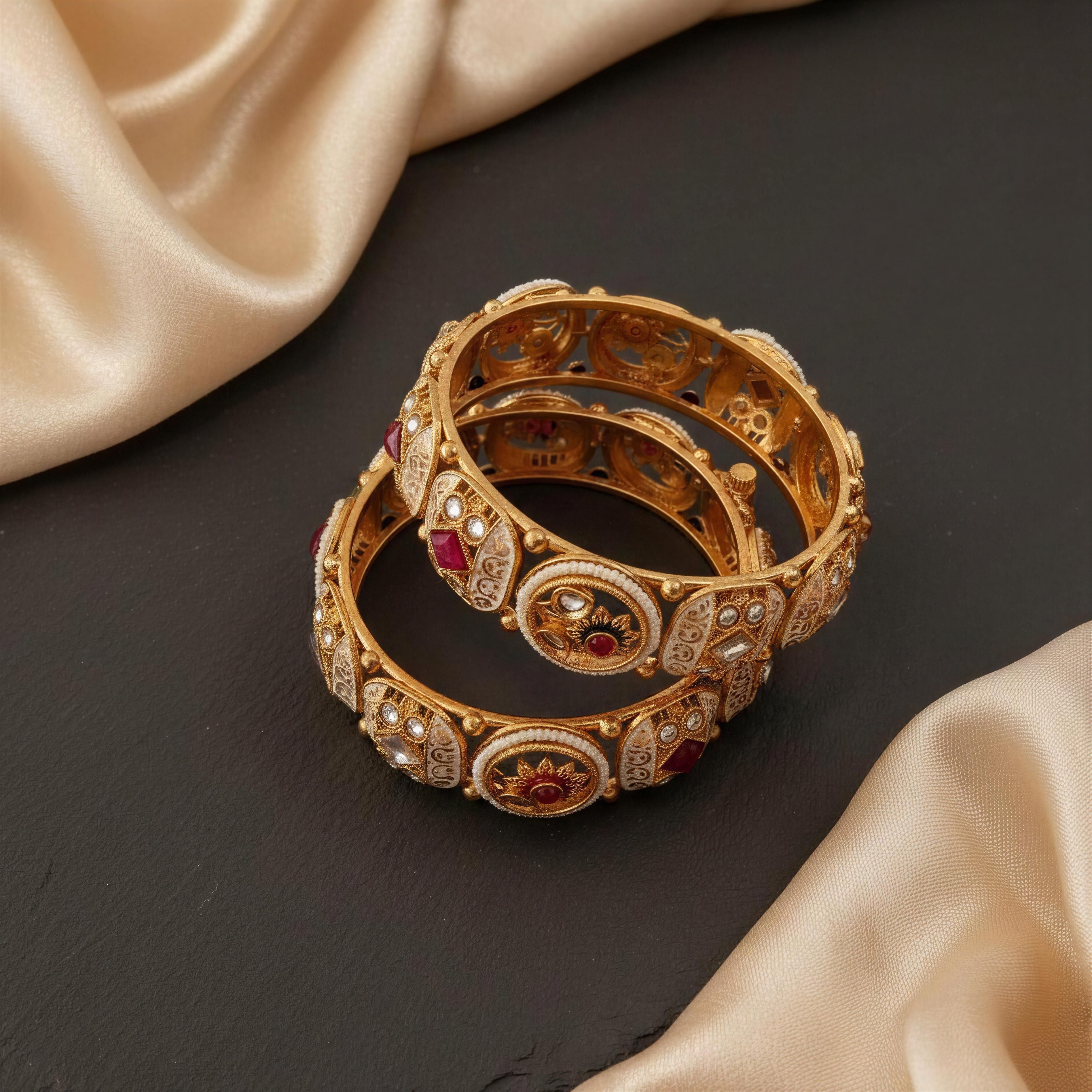 Rajvanshi Noor Kada (Set of 2)