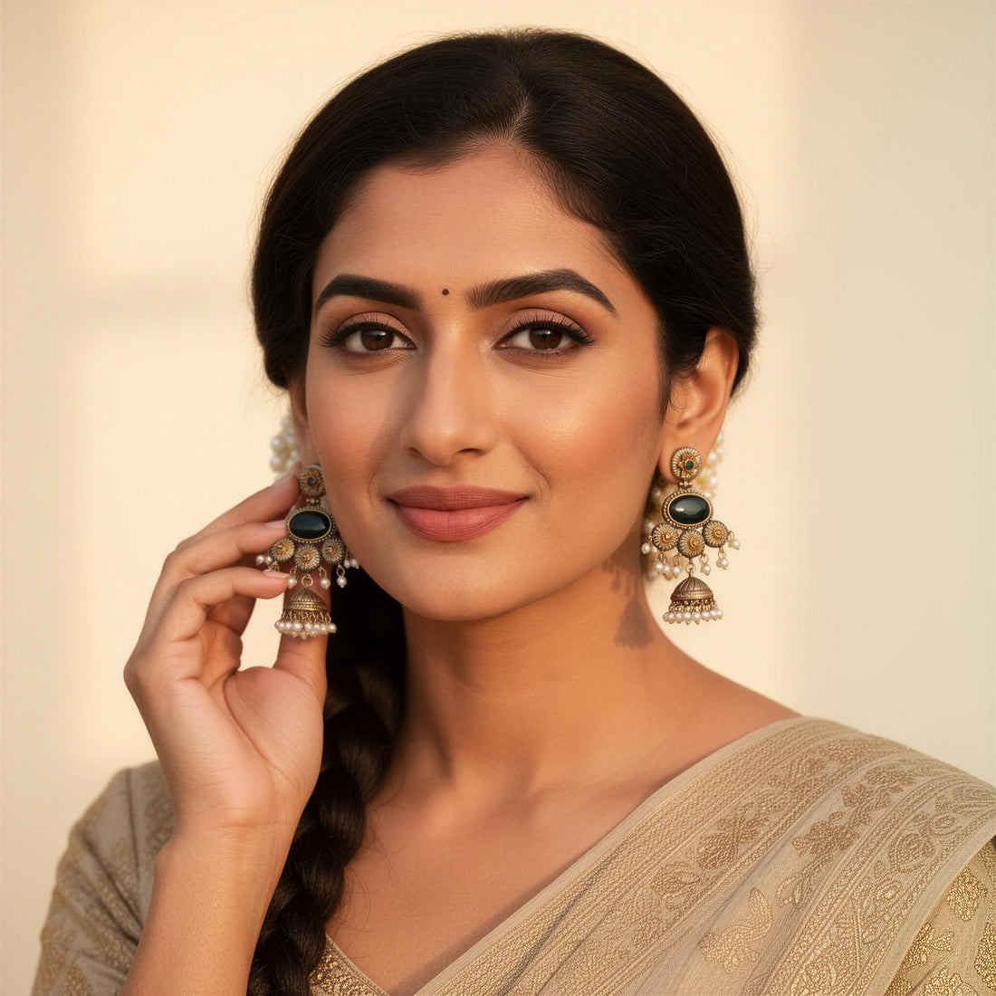 Prakriti Jhumki Earrings