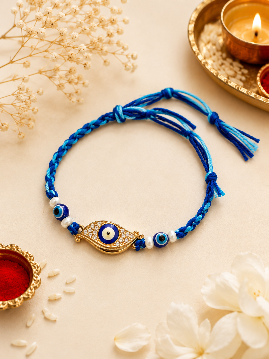 Thread Rakhi Pack of 2
