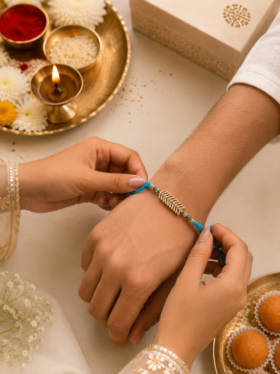 Thread Rakhi Pack of 1
