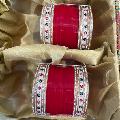 Simaran Red Chuda