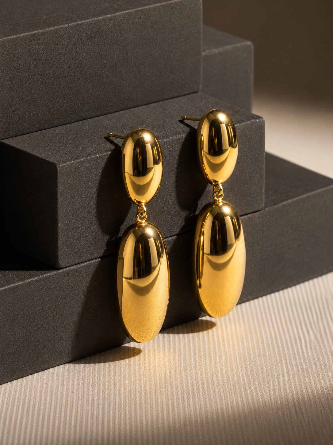 Double Oval Earring