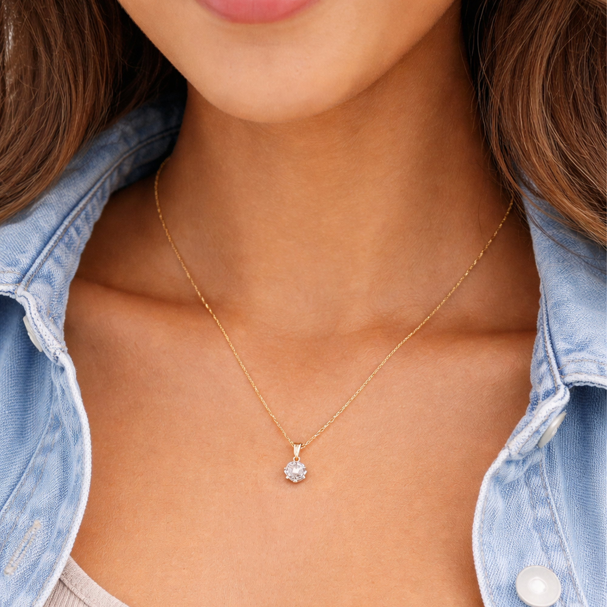Drop Chain Pendant Set