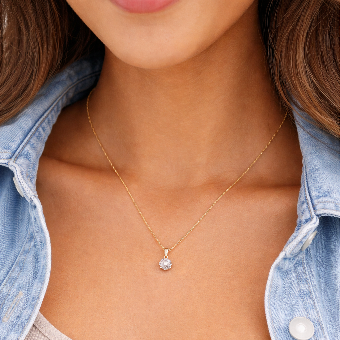 Drop Chain Pendant Set
