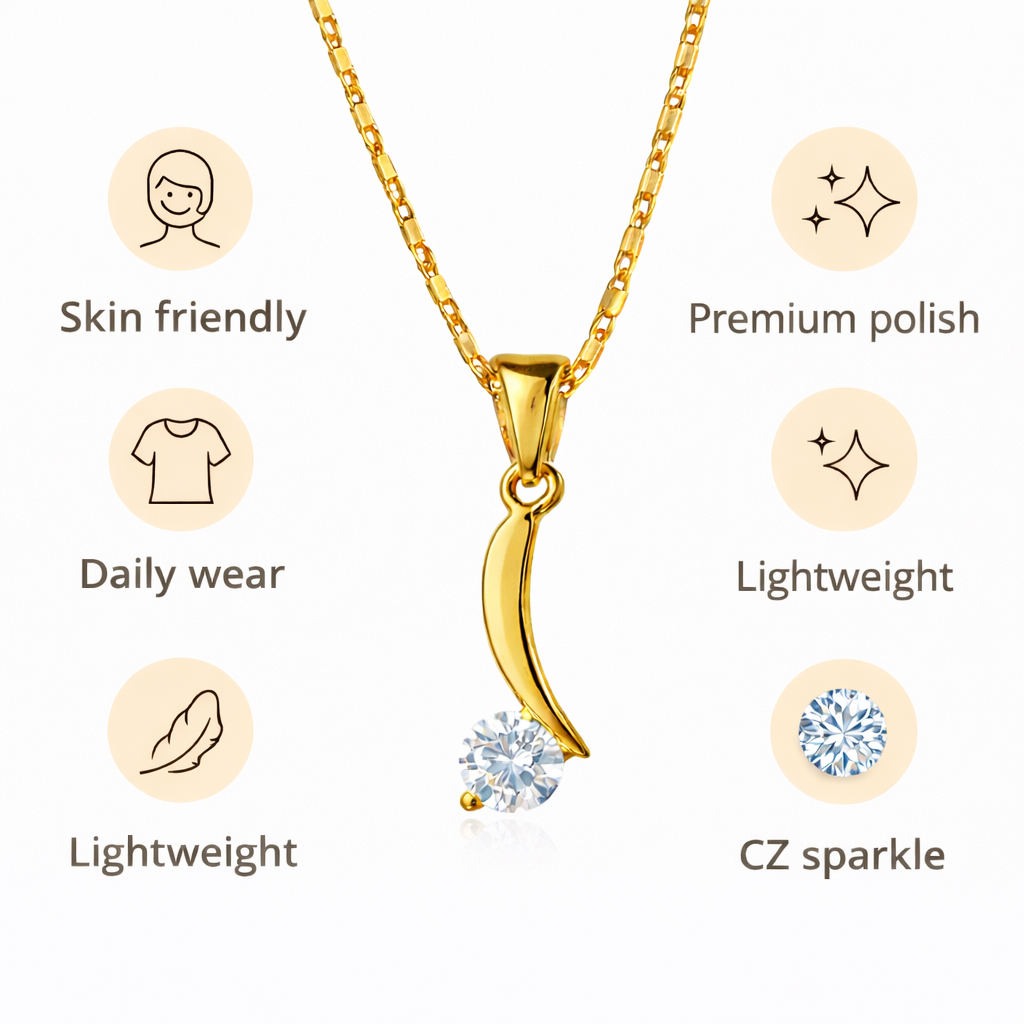 Chilly Drop Chain Pendant Set