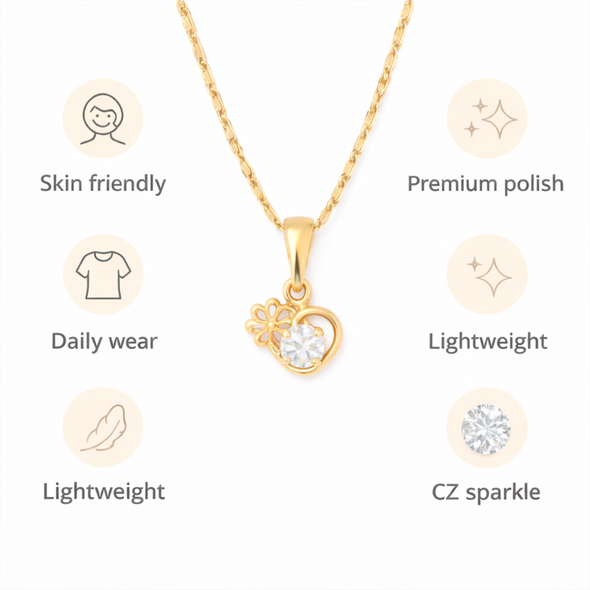 Tree of Life Chain Pendant Set