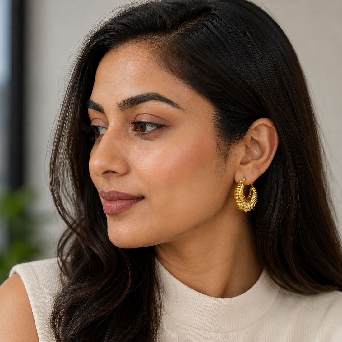 Carina Hoop Earrings