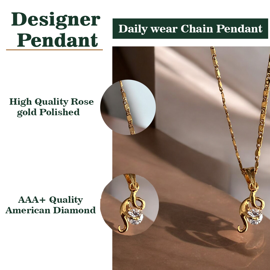 Angle Wings Chain Pendant Set