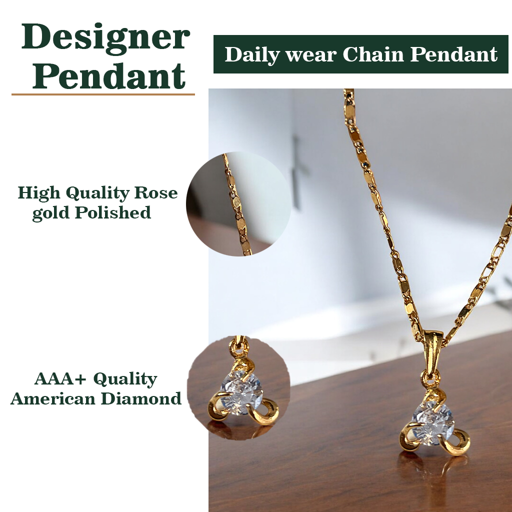 Shell Chain Pendant Set