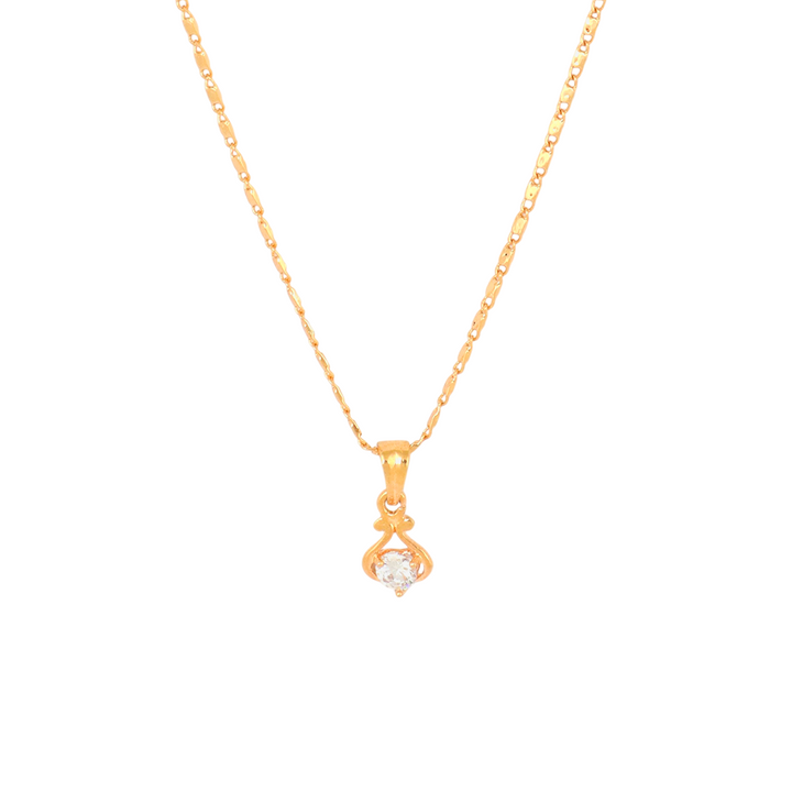 Tear Drop Chain Pendant Set