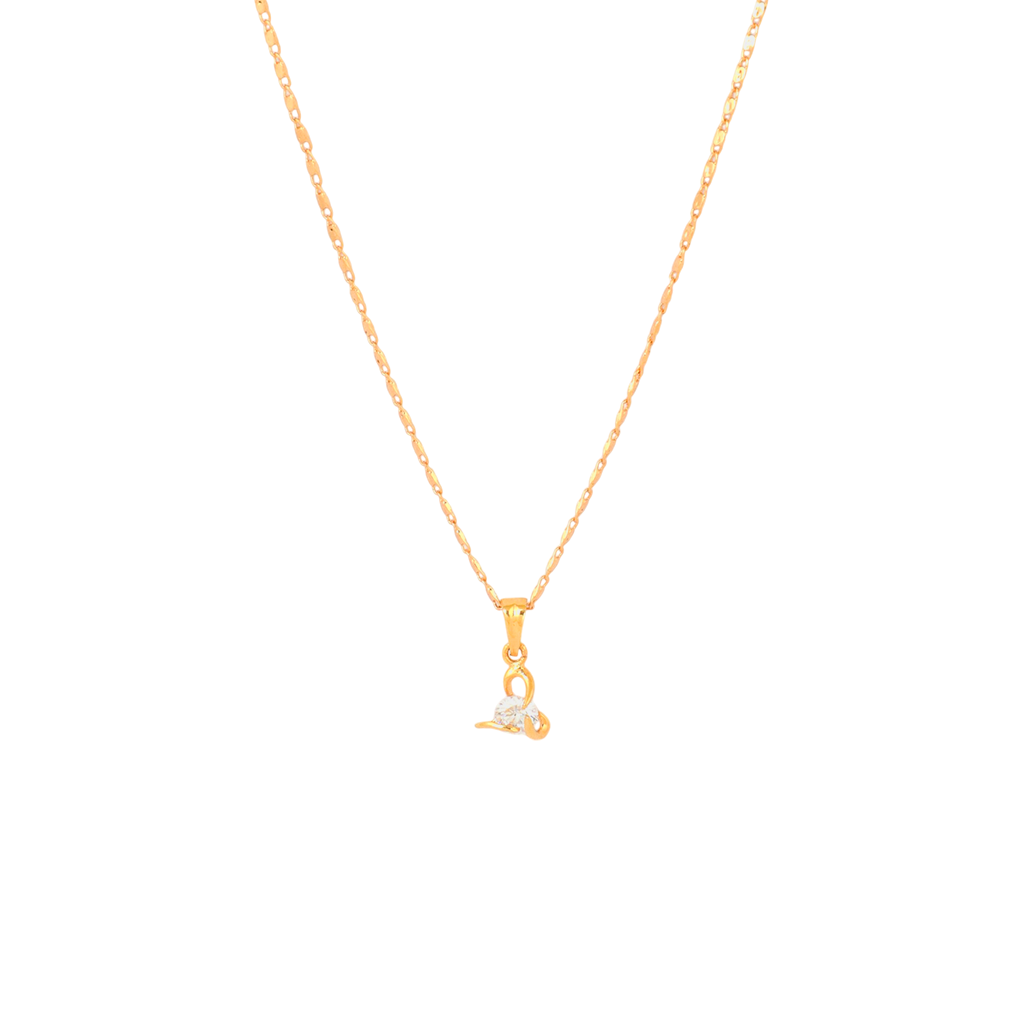 Shell Chain Pendant Set