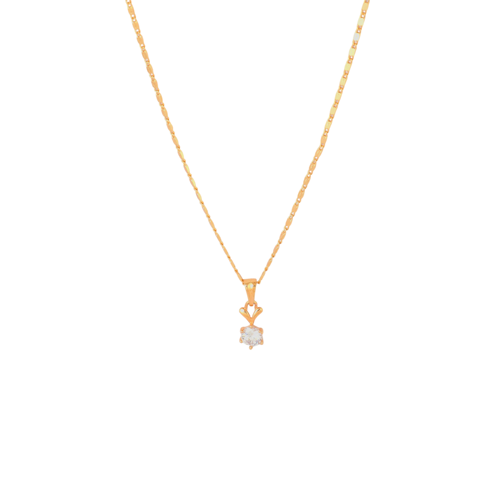 Round Shape Chain Pendant Set