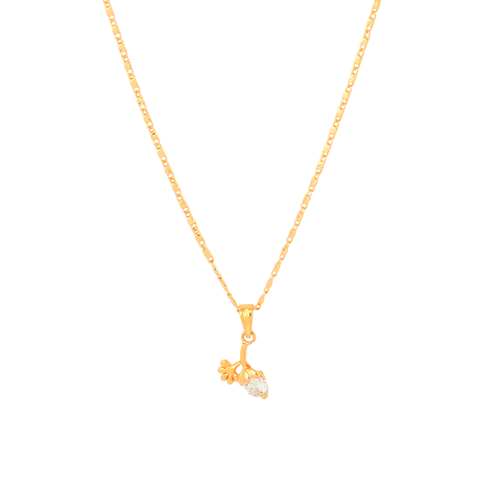 Tree Shape Chain Pendant Set